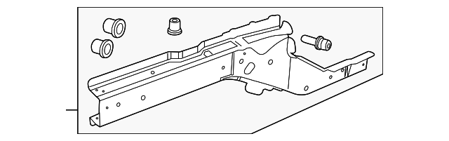 C2C7471 Деталь INNER SIDE RAIL, RIGHT