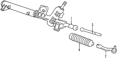 Steering/Steering Gear & Linkage for 2008 Ford Taurus #1
