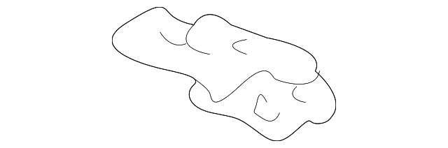 F6DZ74605B77AA Деталь PIVOT BRACKET, LEFT