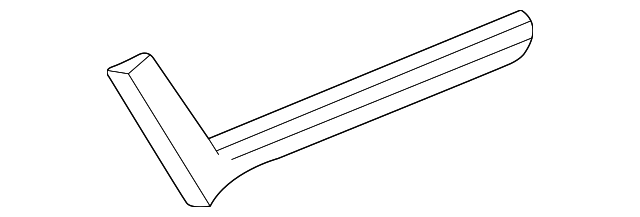 4F2Z1710177AAA Деталь ROCKER MOLDING, LEFT