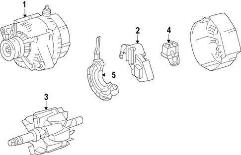 ELECTRICAL/ALTERNATOR for 2015 Toyota Yaris #2