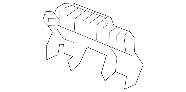 30888142 Деталь REINFORCEMENT UPPER BRACKET, RIGHT