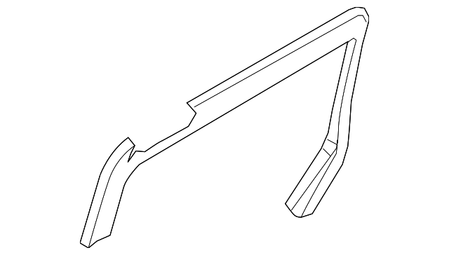 DT1Z-1700014-AE Деталь UPPER TRIM, RIGHT