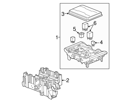 Electrical/Fuse & Relay for 2015 Chevrolet Tahoe #1