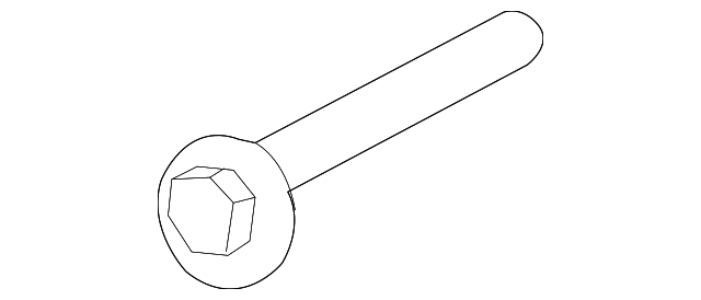 LR065710 LATERAL ARM ADJUST BOLT, LEFT