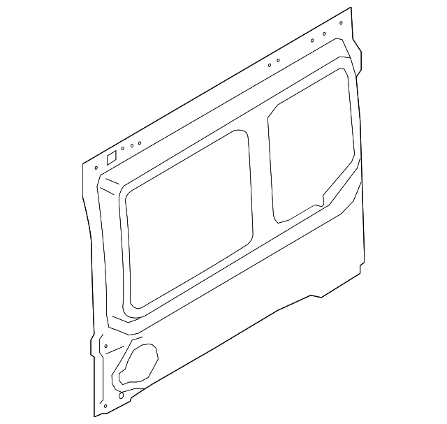 CK4Z-6127865-E Деталь INNER PANEL, LEFT