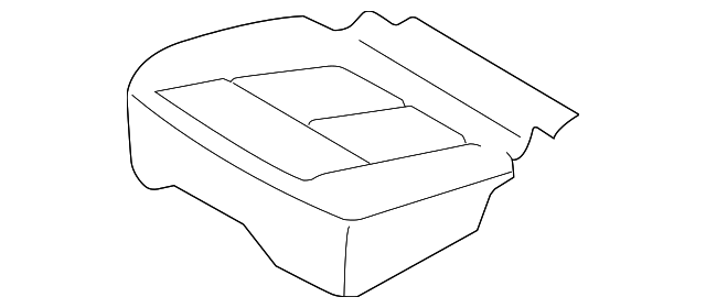 95852240667YKI Деталь CUSHION COVER, RIGHT