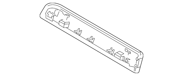 958-522-250-00-OM8 Деталь UPPER TRIM, RIGHT