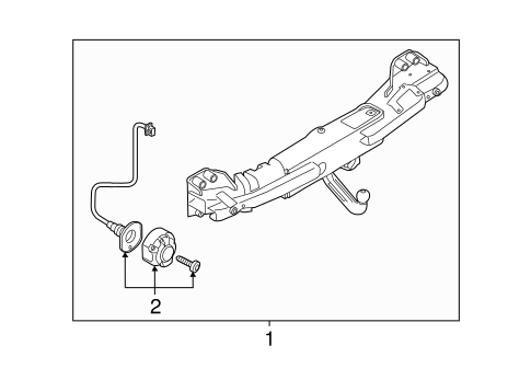 Cayenne TRAILER HITCH COMPONENTS