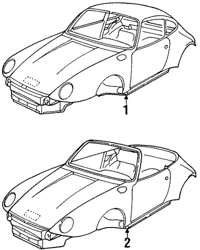 911 BODY SHELL