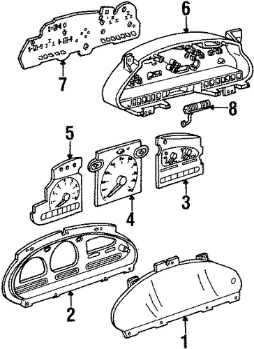 Villager INSTRUMENT GAUGES