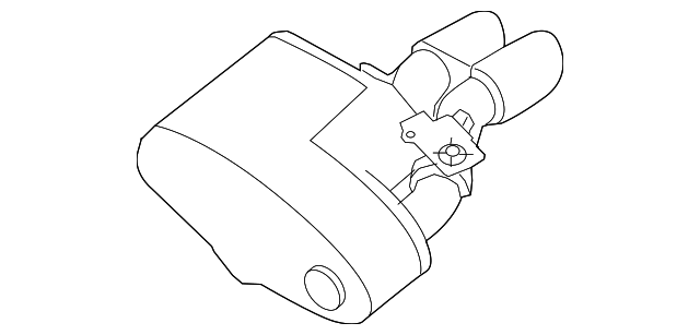 LR062390 Деталь MUFFLER & PIPE, RIGHT