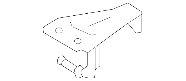 LR063757 Деталь REAR BRACKET, LEFT
