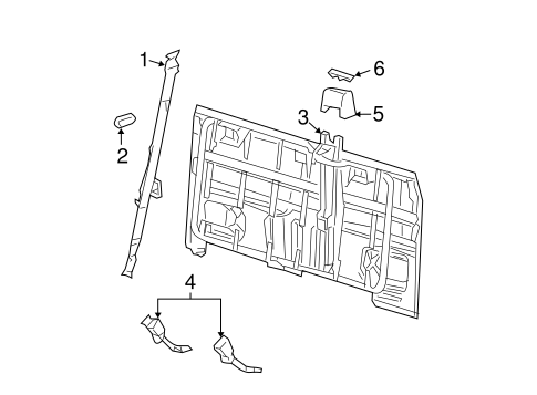 Mark LT REAR SEAT BELTS