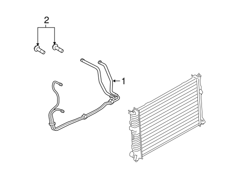Milan TRANS OIL COOLER 2