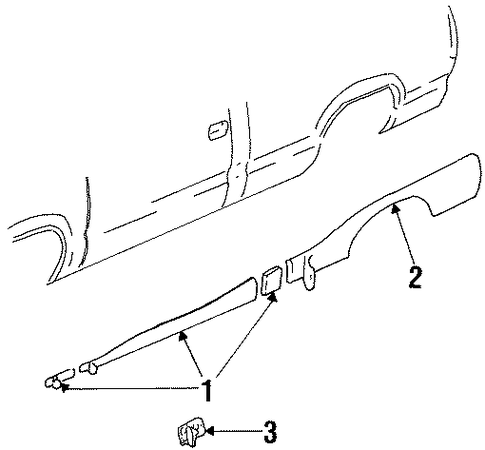 C1500 Pickup STRIPE TAPE