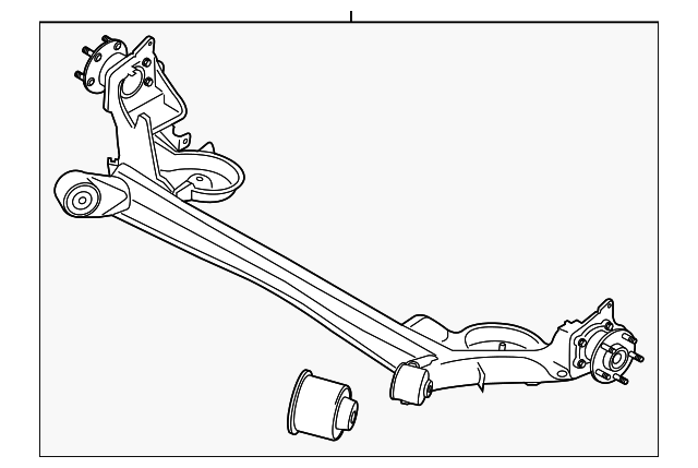 DV6Z-5035-D Деталь AXLE BEAM