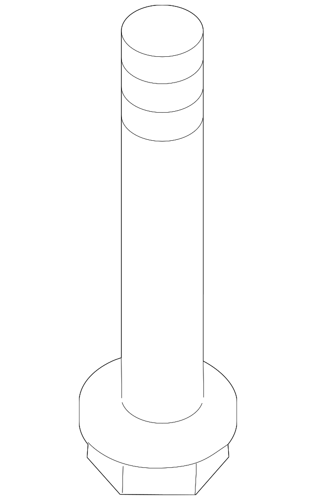 -W715871-S442 Деталь MOUNT BRACKET BOLT, LEFT