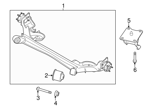 Transit Connect AXLE COMPONENTS