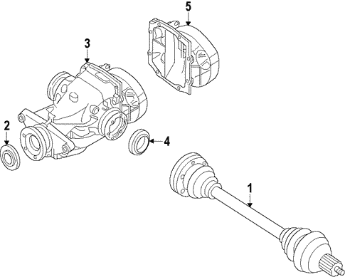 Propeller Shaft for 2017 BMW 750i #0