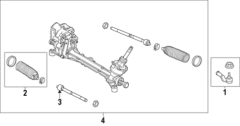 Steering/Steering Gear & Linkage for 2015 Ford Focus #1