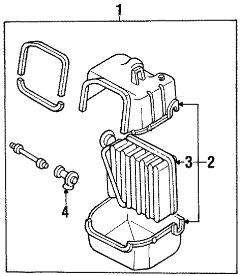 HVAC/Evaporator Components for 1994 Nissan D21 #1