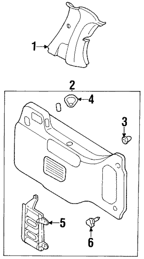Villager INTERIOR TRIM - SIDE PANEL