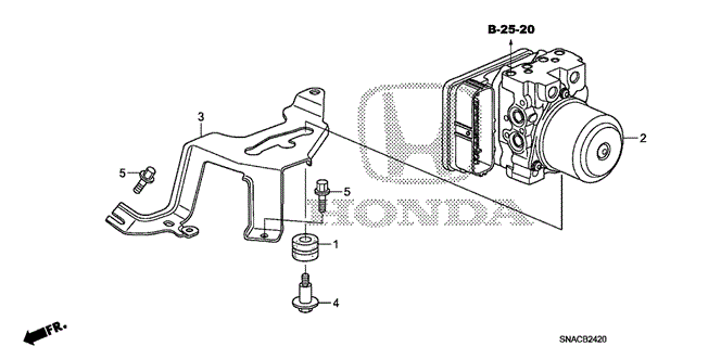 CHASSIS/VSA MODULATOR for 2011 Honda CIVIC SEDAN #1