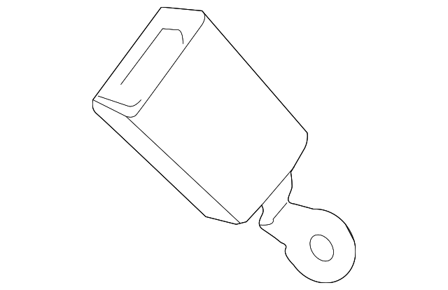991-803-186-00 BUCKLE, RIGHT