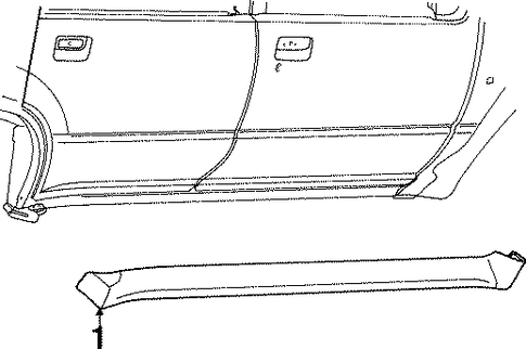 Mountaineer EXTERIOR TRIM - PILLARS