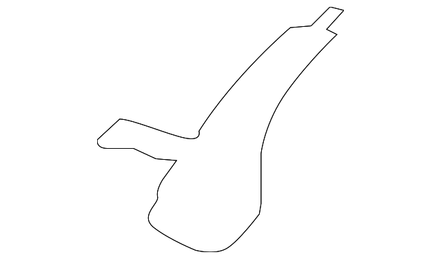 C2D19712 Деталь FILLER PANEL, RIGHT