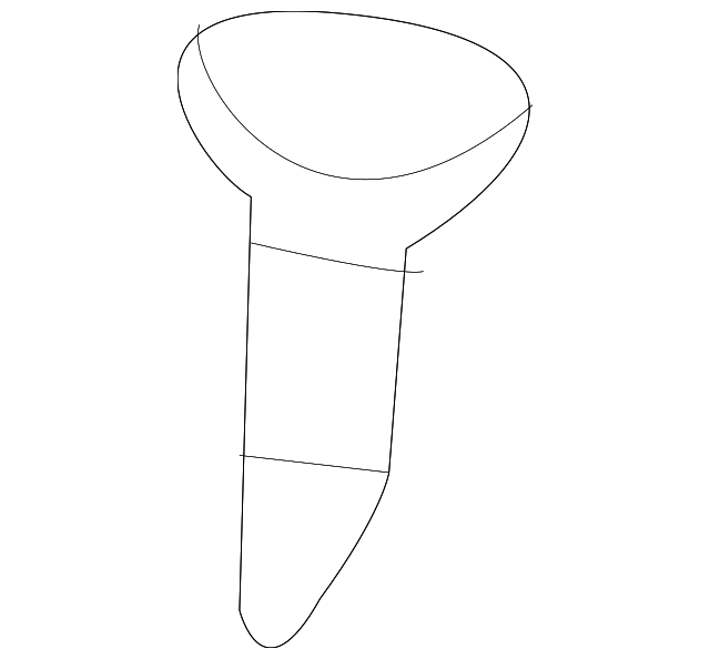 88975680 Деталь SPOILER RETAINER