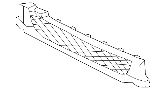 T2H7077 Деталь LOWER GRILLE