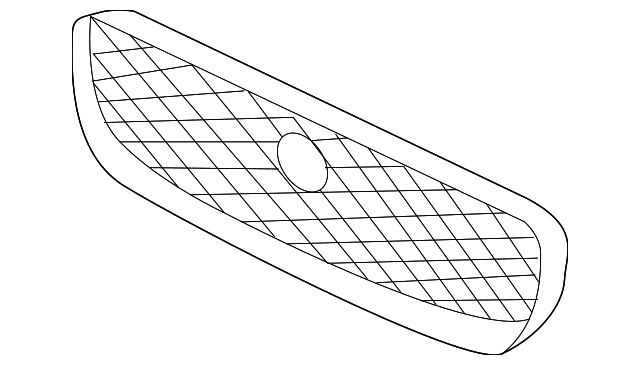 T2H3980 Деталь CENTER GRILLE