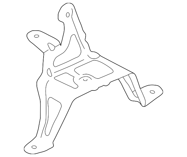 996-355-033-41 Деталь ABS PUMP ASSY BRACKET