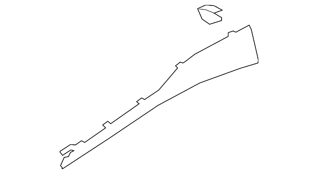 31393424 Деталь TRIM MOLDING, RIGHT