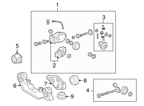 Vibe AXLE & DIFFERENTIAL
