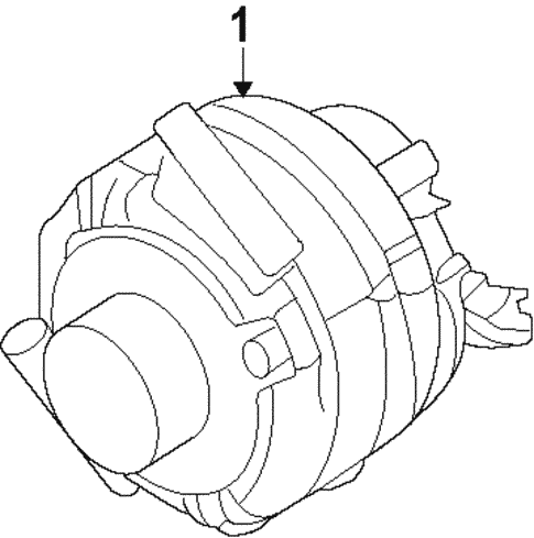 Electrical/Alternator for 2010 Ford Mustang #1