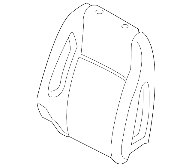 CK4Z9964800A Деталь SEAT BACK PAD