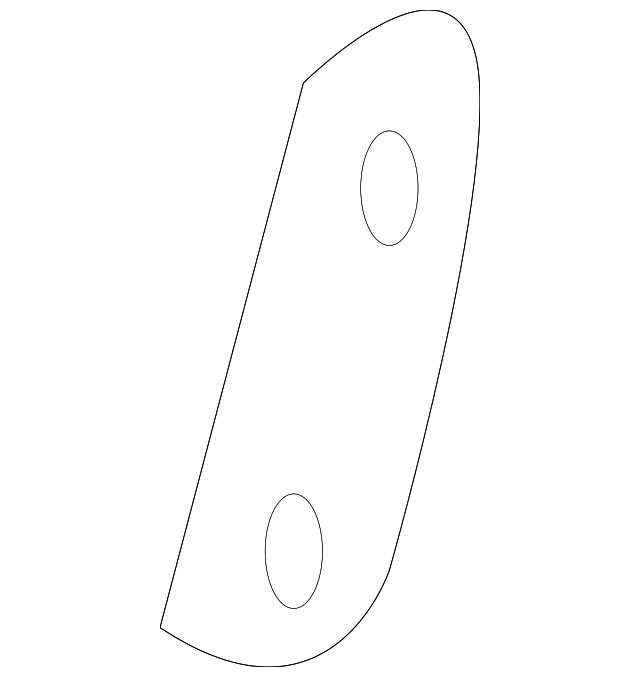 11588813 SEAT BACK PANEL PIVOT, LEFT
