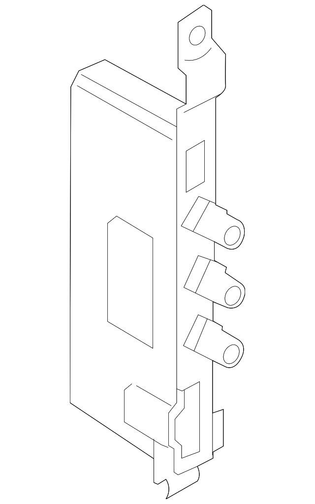 970-647-118-01 Деталь ANTENNA BOOSTER, RIGHT