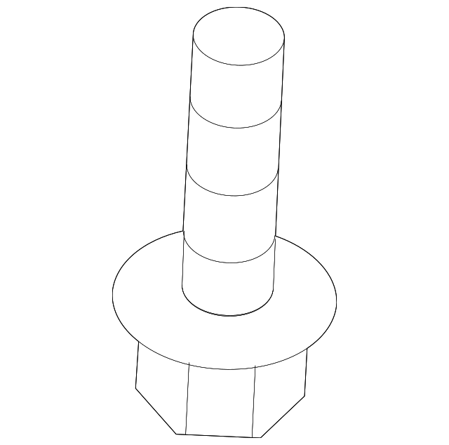 999-015-025-09 HEADER TRIM SCREW, RIGHT
