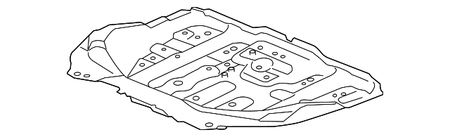 T2R16607 Деталь REAR FLOOR PAN