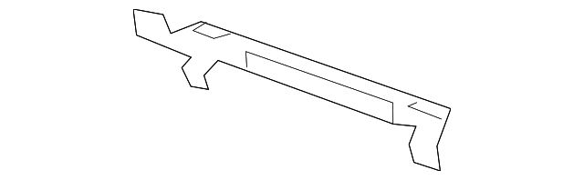 T2R8315 Деталь REAR BODY PANEL LOWER REINF