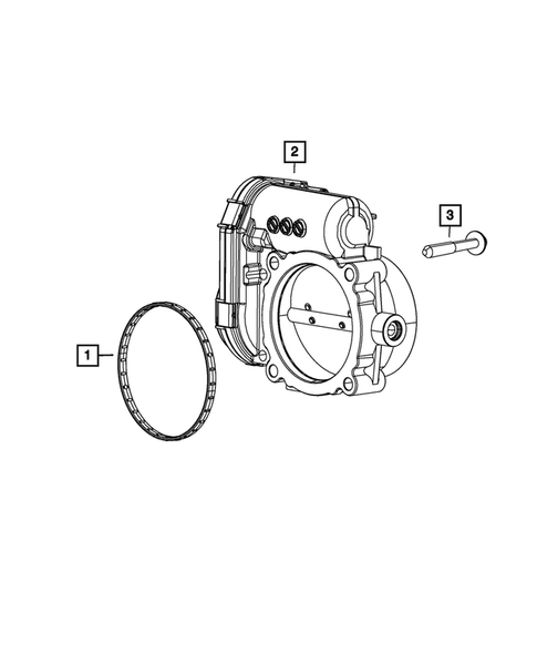 Throttle Body for 2013 Chrysler Town & Country #0