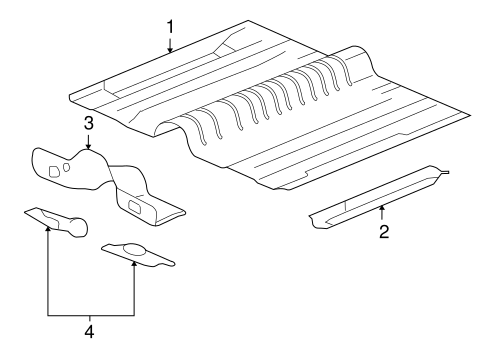 Impala Limited FLOOR & RAILS