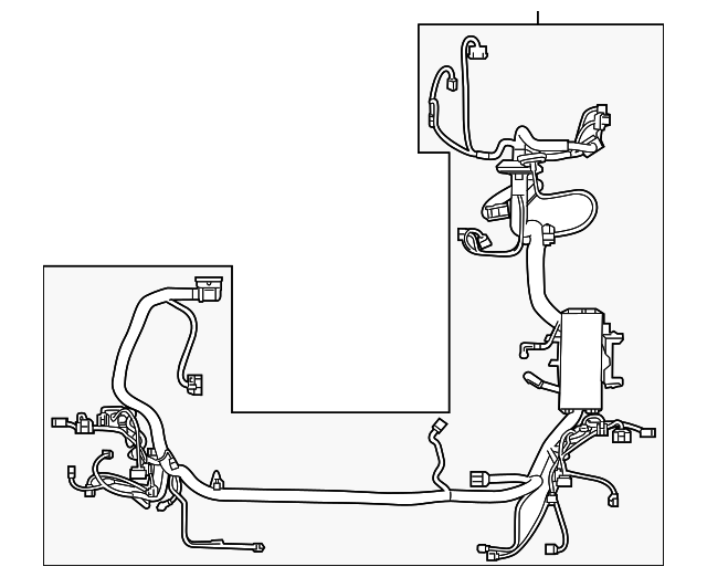 CA1Z-14290-EF WIRE HARNESS