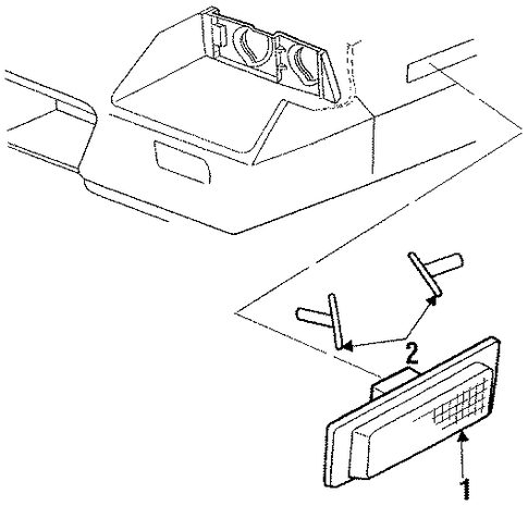 Camaro SIDE MARKER LAMPS