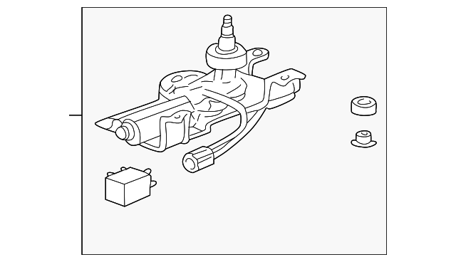 996-628-080-01 Деталь WIPER MOTOR