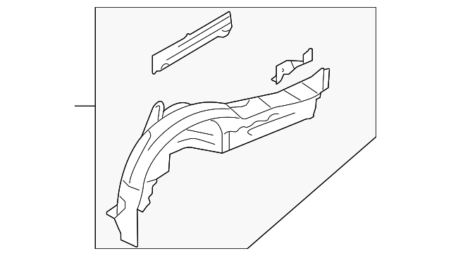 997-501-944-00-GRV Деталь INNER WHEELHOUSE, RIGHT
